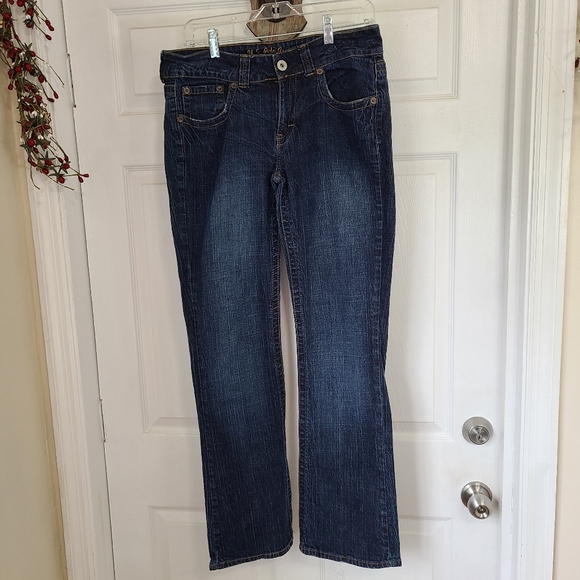 (892) US Polo Association Woman's Stright Leg Jeans, Size: 13/14 Color: Blue - Picture 5 of 13